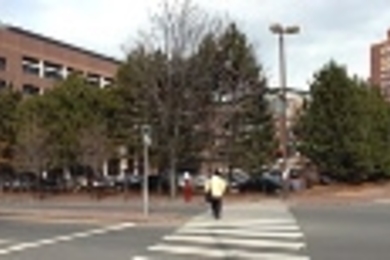 The future location of the Broad Institute at 7 Cambridge Center.