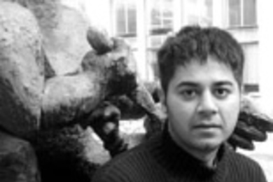 Comparative Media Studies graduate student Parmesh Shahani organized the "Between the Lines" conference.