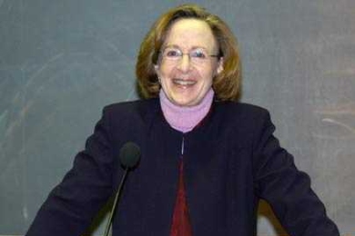 MIT president Susan Hockfield smiled at the ovation she received prior to addressing the crowd at the MIT Program in Women's Studies 20th Anniversary symposium on Saturday, Feb 12. <a onclick="MM_openBrWindow('women-hockfield-enlarged.html','','width=509, height=583')">
<span onmouseover="this.className='cursorChange';">Open image gallery</span>
</a>
<noscript> <a href="women-hockfield-enlarged...