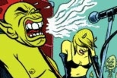 Nick Bertozzi's 'Rubber Necker'