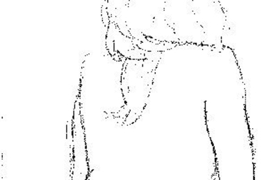 This drawing by postdoctoral associate Max Beniker is part of his first exhibition, '10 Minutes With Max,' now on display at the Wiesner Student Art Gallery on the second floor of the Stratton Student Center. His charcoal sketches will be on view through Jan. 11.