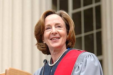 President Hockfield welcomes the Class of 2010.