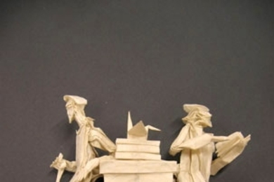 Mens et Manus II by Brian Chan, G <a onclick="MM_openBrWindow('origami-mens-et-enlarged.html','','width=509, height=583')">
<span onmouseover="this.className='cursorChange';">Open image gallery</span>
</a>
<noscript> <a href="origami-mens-et-enlarged.html">
<em>(no JavaScript)</em>
</a>
</noscript>