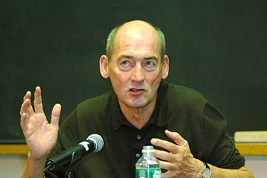Rem Koolhaas, designer of the Seattle Public Library, among other works.