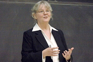 Mary Wyer spoke at the Women's Studies Program on Thursday, Nov. 30.