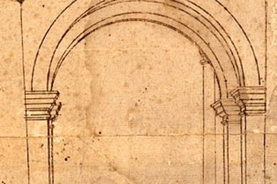 The scars of 400 years add value to architectural drawing.