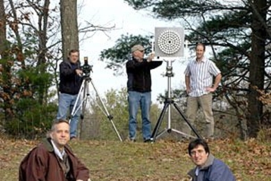 MIT Lincoln Laboratory researchers are developing a sonic beam that seeks out buried mines the way bats seek out their prey.