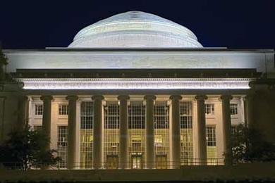 The Great Dome lights up the Cambridge skyline. It was illuminated by 12 new energy-efficient LED fixtures.