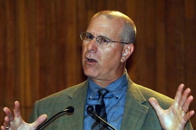 MIT Professor Richard Samuels gave the faculty keynote address to freshmen on Tuesday morning. He said, "Throughout your time here you will encounter how international learning is becoming a central component of an MIT education."