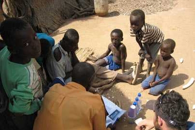 MIT students work with villagers in Ghana on a water survey. <a onclick="MM_openBrWindow('itw-ghana-1-enlarged.html','','width=509, height=583')">
<span onmouseover="this.className='cursorChange';">
<strong>Open image gallery</strong>
</span>
</a>
<noscript> <a href="itw-ghana-1-enlarged.html">
<em>(no JavaScript)</em>
</a>
</noscript>