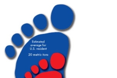 A representation of different estimated annual carbon footprints. Government services were a major reason for the relatively large U.S. average, according to an MIT class led by Professor Timothy Gutowski of mechanical engineering.