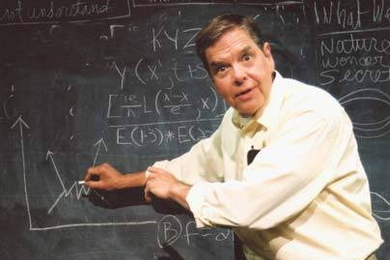 Keith Jochim as Richard Feynman in 'QED.'