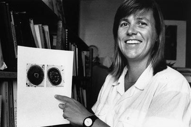 Professor Penny Chisholm in 1988.