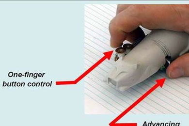 The Braille Pencil, winner of a $7,500 IDEAS award.