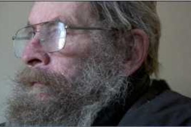 A shot in a scene from Nishima Chudasama's interview with Jeff Morris, a Vietnam veteran she filmed as part of an IAP class that encouraged participants to seek out untold stories in the Boston area.