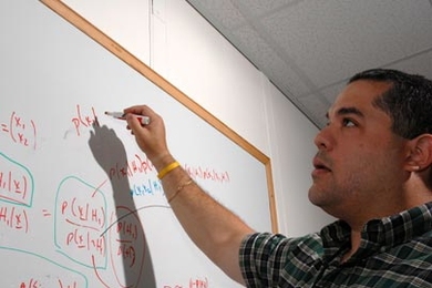 Pedro Torres-Carrasquillo is working on techniques for machine-based identification of dialects in a spoken language.