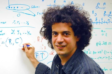 Constantinos Daskalakis, an assistant professor in MIT’s Computer Science and Artificial Intelligence Laboratory.