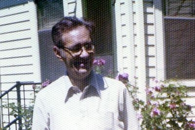 A photo of H.M., Henry Molaison, the well-known amnesic patient whose condition helped scientists understand memory and memory impairment.