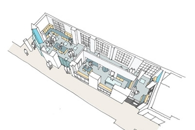 A sky view of the new Laboratory for Advanced Materials (LAM)