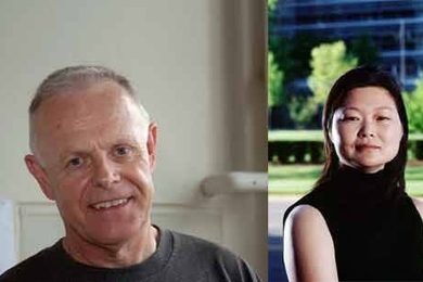 Associate professors Andrew Scott, left, and Meejin Yoon will direct the master's and bachelor's curricula, respectively.