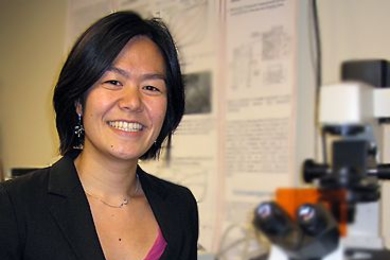 Evelyn Wang, the Esther and Harold E. Edgerton Career Development Assistant Professor in Mechanical Engineering