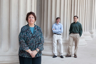 Dr. Yolanda Roth and her two sons, Raphael and Ilan.