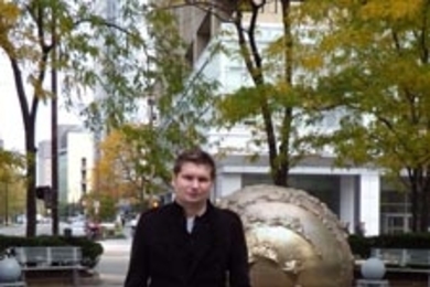 Damian Kasprzyk, a student in the MIT Sloan School of Management's Master of Science in Management Studies program.