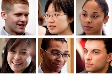 Some of the 2010 Burchard Scholars.