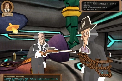 A screen shot from Improviso