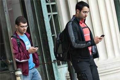 By using motion data from cell phones' built-in sensors, new communications protocols improve wireless connections for people on the go.