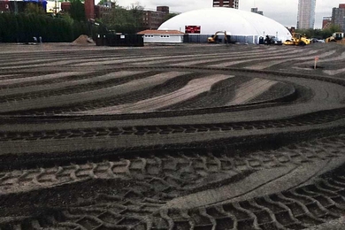 Jack Barry Field is undergoing a resurfacing that will make the facility safer and better for athletic competition.