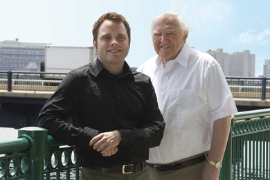 Simon Laflamme, left, and Jerome Connor 