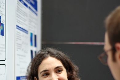 Clarice Aiello at the 2011 NSE Doctoral Research Expo.