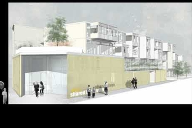 'Dot Corner: Shared Lives, Shared Knowledge' — Street view along Park Street