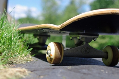 Like many products, the skateboard was originally developed by consumers for their own use. Children built the first skateboards by hammering roller skate wheels onto boards.