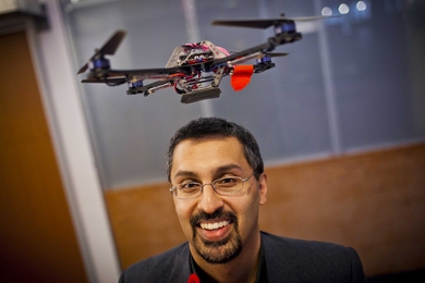 Nicholas Roy, an MIT associate professor of aeronautics and astronautics