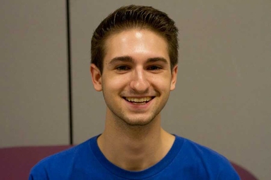 MIT junior and IFC President Tommy Anderson