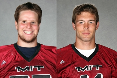 Junior Ethan Peterson and Senior Tyler Wagner