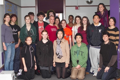 Vegan chef Brian McCarthy taught MIT students how to cook vegan.