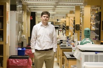 Biological engineer Chris Voigt