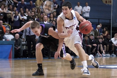 Junior guard Mitchell Kates showed why he is one of the nation's top point guards during the tournament, turning in a series of spectacular performances that earned him a spot on the D3Hoops.com All-American roster after the championship.
