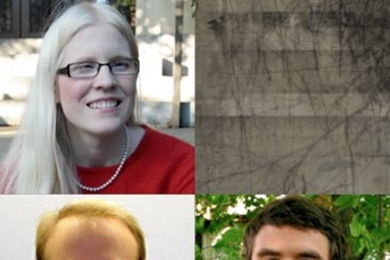 Clockwise: Melissa Dell; Nathaniel Hendren, Gabriel Carroll