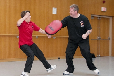 Instructors Cheryl Vossmer and Billy Boulter.