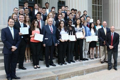 Students graduate from the GEL Year One and GEL Year Two programs.