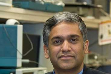 Anantha Chandrakasan, EECS Department Head in his MIT/MTL laboratory.