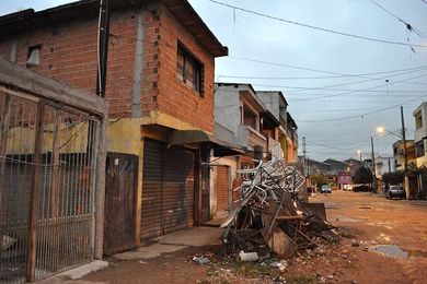 Discarded materials such as these on the streets of Sao Paulo, Brazil, could become raw material for a variety of useful, and potentially salable, products. Participants from around the world at this year&#39;s International Development Design summit in Brazil worked on ways of creating value from waste material.