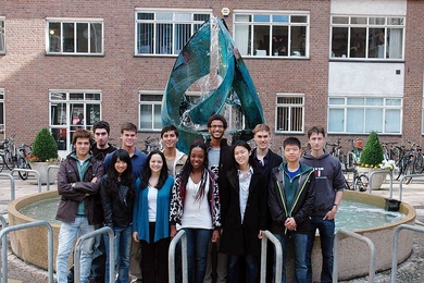 The MIT cohort currently participating in the Cambridge-MIT Exchange at the University of Cambridge.