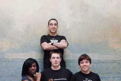 Undergraduate Practice Opportunities Program alumni serve as young role models as they help deliver UPOP's two week-long Independent Activities Period team training camps.