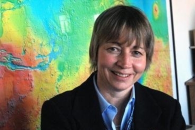 Maria Zuber, the E.A. Griswold Professor of Geophysics and Planetary Science