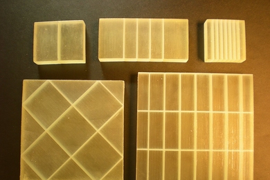 MIT researchers have fabricated interfacial material using 3-D printing to study wrinkling phenomenon. 